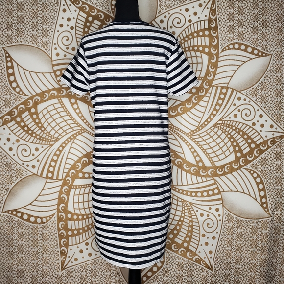 Ralph Lauren Sequined Striped Dress - Picture 7 of 13